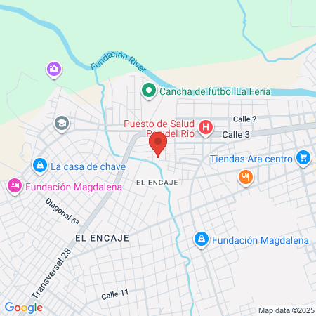 Polideportivo De Fundación Magdalena map