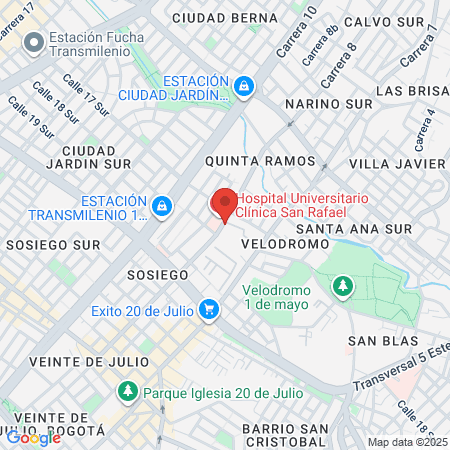 San Roque Complejo Hospitalario San Juan De Dios map