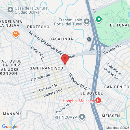 Departamento Medico Colmotores map