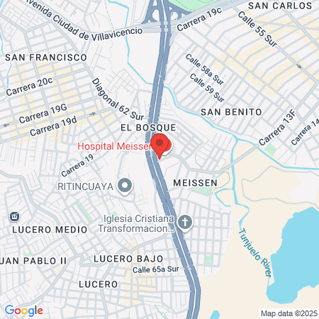 Fundación San Francisco map