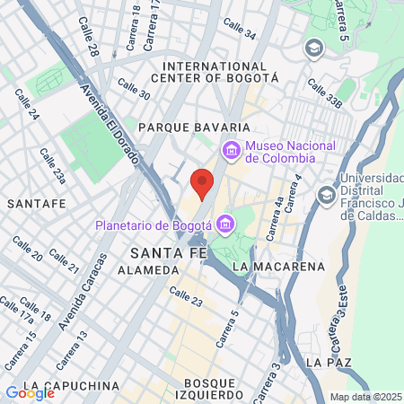Mario Gaitan Yanguas Hospital In Soacha map