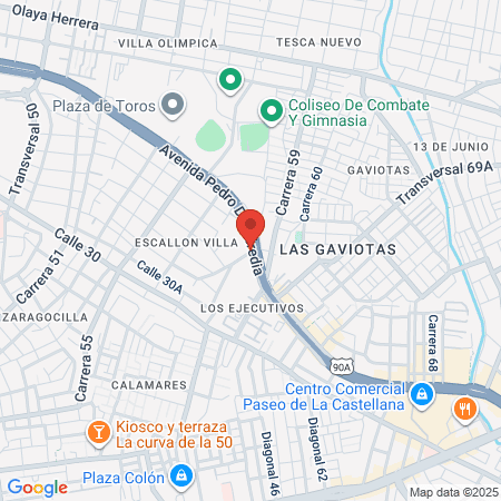 Clinica Cardiovascular Jesus De Nazareth map