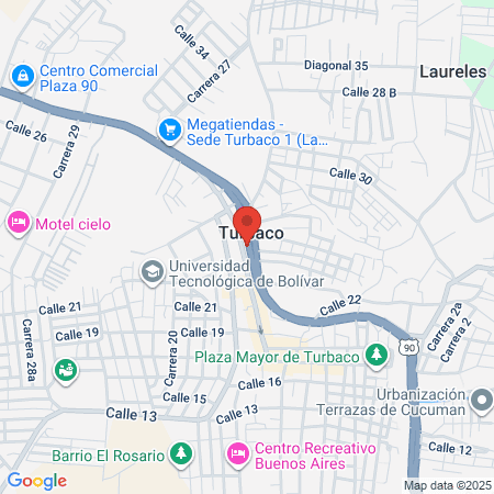 Un Centro De Salud Sanita En Turbaco map