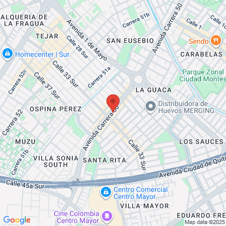 Barber Shop Abrahams map