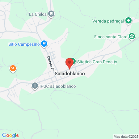 La Caza Del Barbero map