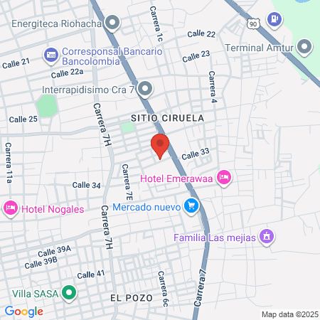 Street Workout Playa Riohacha map