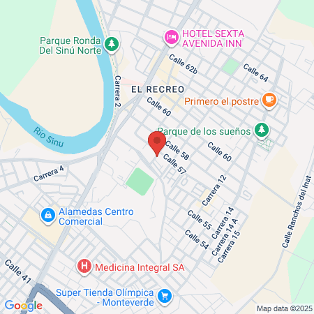 The King Barber Shop map