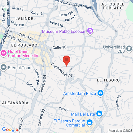 Éreo Belleza Consciente map