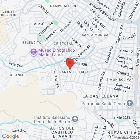 Carolinaquirozlah map