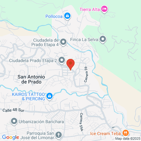 Miradas Makeup Spa map