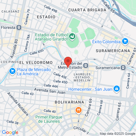 Vanessa Yarce Spa map