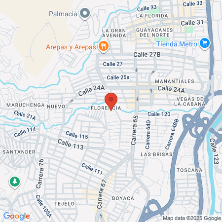 Mafe Pérez Studio map