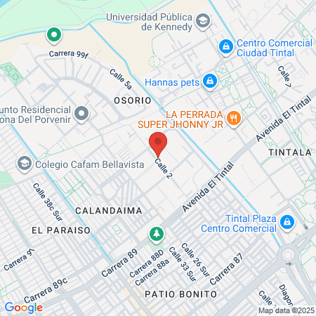 Bloom Peluqueria map