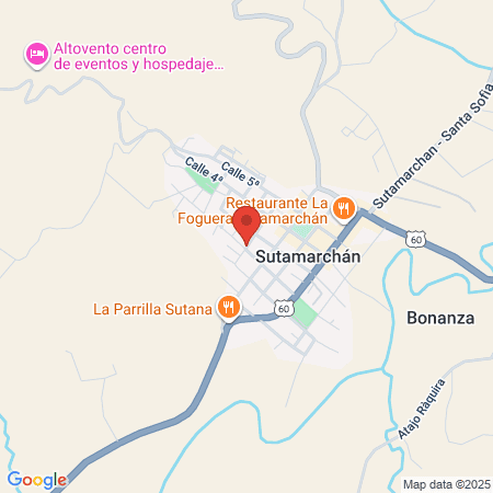 Servicio De Masajes Manos De Dios map