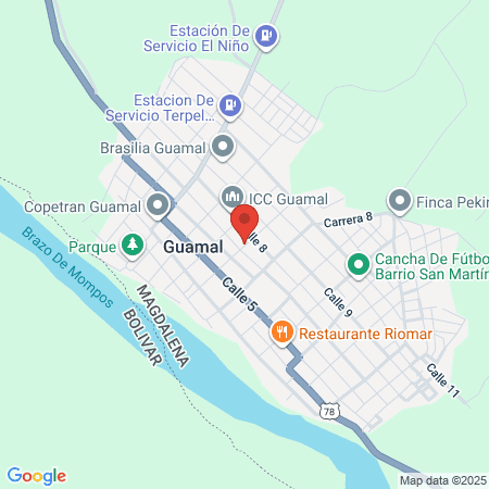 Daniela Estética map