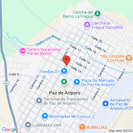 Total Fit Comfacasanare map