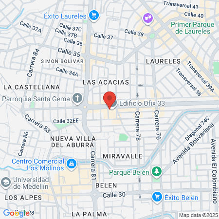 Odontologia Felipe Bastidas map