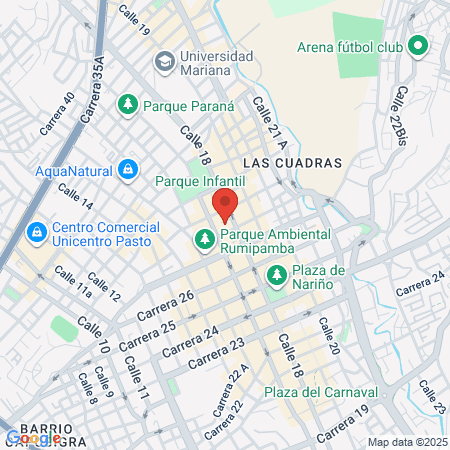 Dental Center Pasto map