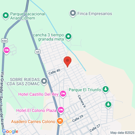 Sala De Belleza El Shaddai map