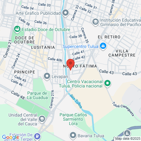 Bengala Gym Sede Del Norte map