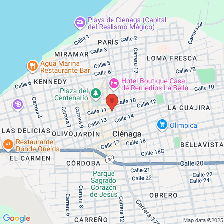 Policlinica De Ciénaga map