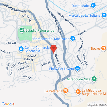 Praga Peluquería map