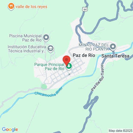 Ese Centro De Salud Paz Del Río map