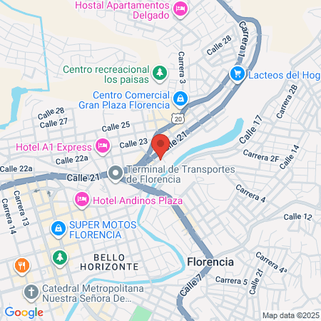 Póker Barbería map