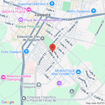 Vida Sana Colombia Zipaquira map