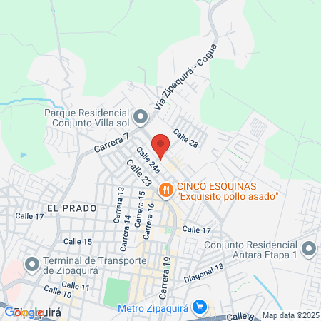 Laboratorio Clínico Rosa Vergara map