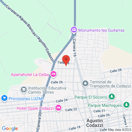 Centro De Rehabilitación Integral Nuevo Amanecer Lst Sas map