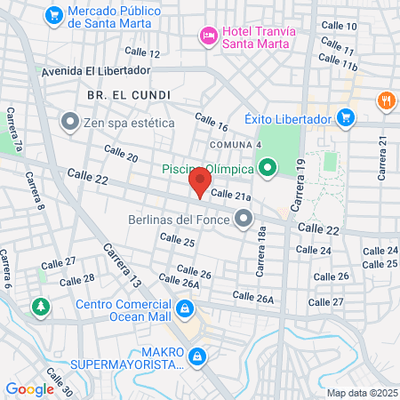 Angy Spa Salud Y Belleza map