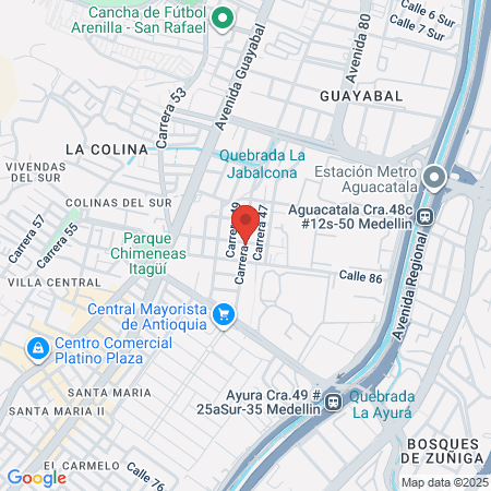 Liliana Caro Beauty Home map