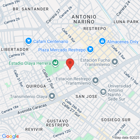 Fisioestetica De Occidente map