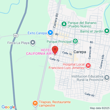 Imder Carepa map