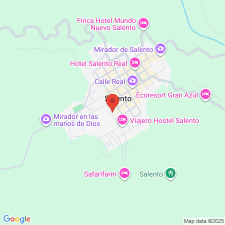 Finca El Jardín map