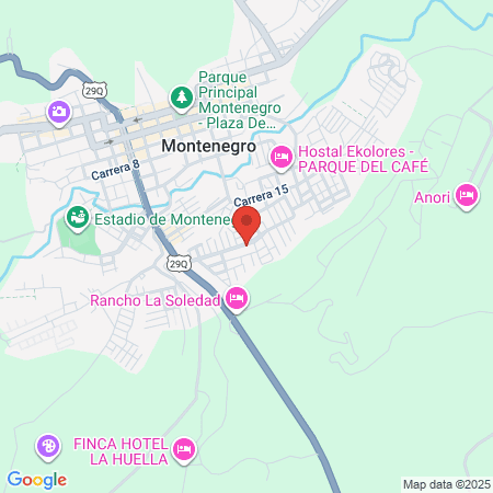 Cancha De Fútbol map