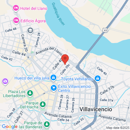 Liga De Jiujitsu Del Meta* map