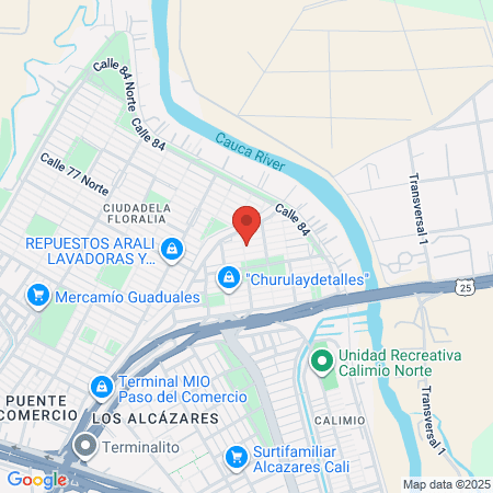 Dr Juan Diego Rivera Ossa map