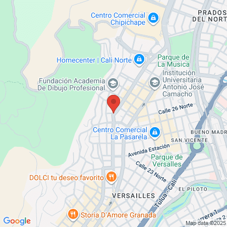 Dr Carlos Mauricio Egas map