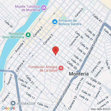 Dr Orlando Escobar Reyno map