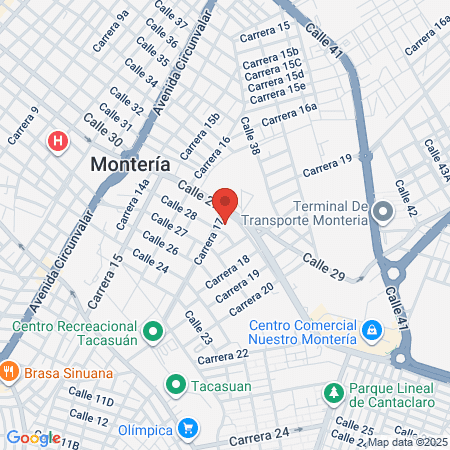 Vacunación Covid 19 Eps Sanitas Centro Medico Monteria map