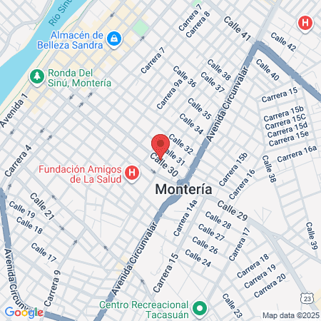 Unidad Médica Integral Emauss Ips map