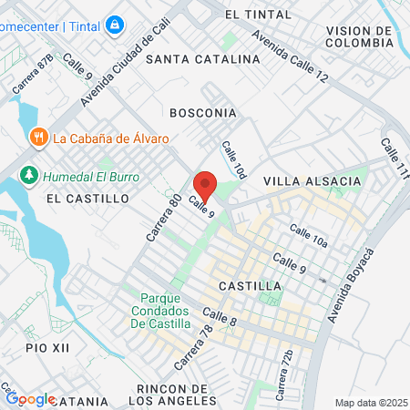 Ortodoncia Cardident map