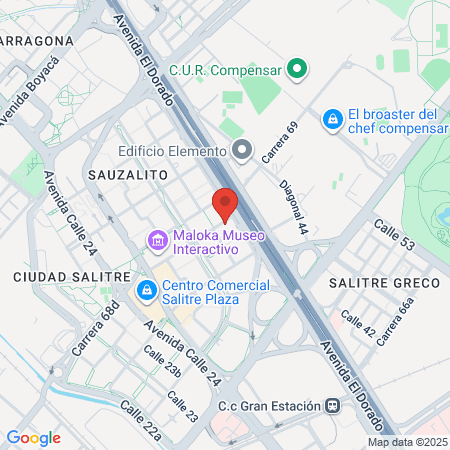 Dra Carolina Pedraza Ortodoncia map