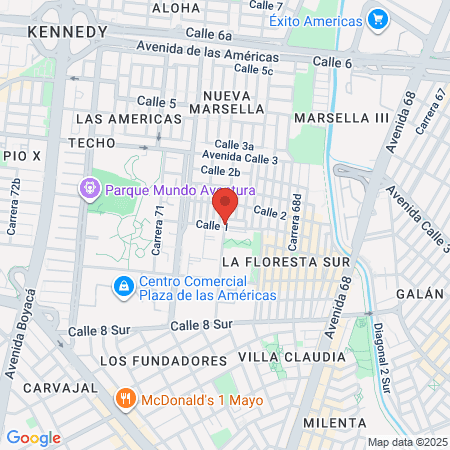 Laboratorio Dental Yenydent map