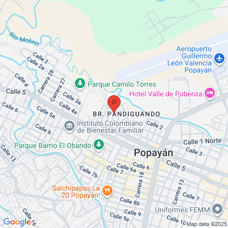 Peluquería Nueva Imagen Popayán map