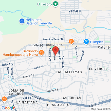 Sala De Belleza Luz Mery map