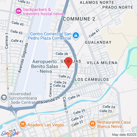 Centro De Salud Las Granjas map