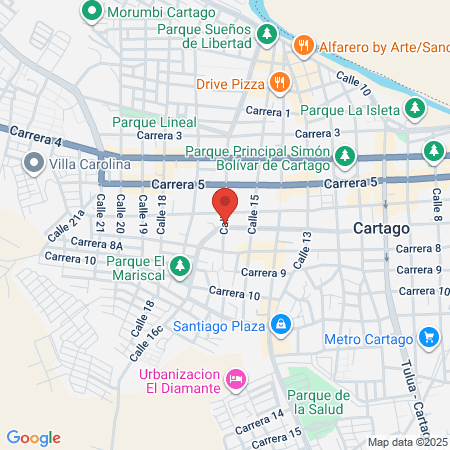 The King Barber Shop map